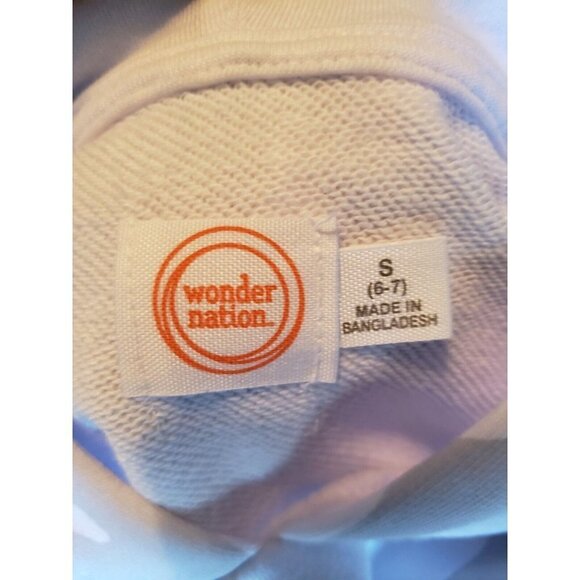 Wonder Nation Boys Knit Muscle Hoodie White Camo Size 6-7 (Small) NWT - Picture 5 of 5